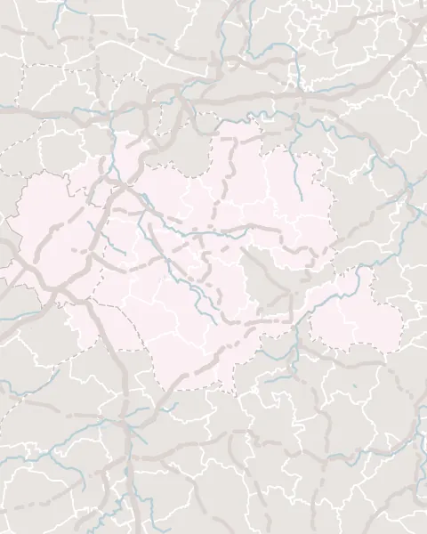 Karte: unsere 18 Orte in Lippe, Bielefeld, Herford und Schloß Holte-Stukenbrock